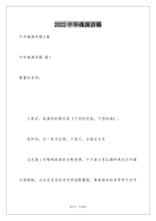 2024中华魂演讲稿_312