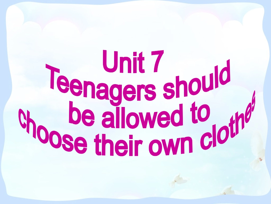 新目标九年级英语Unit7SectionB2_第2页