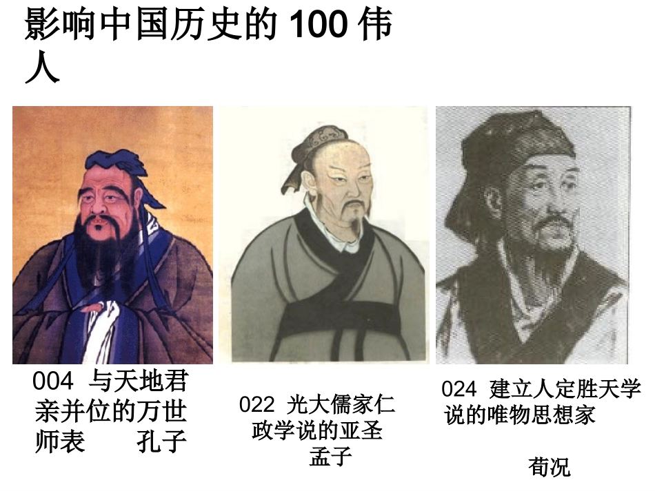 2015-2016学年人教版必修三第2课“罢黜百家，独尊儒术”课件（19张）_第1页