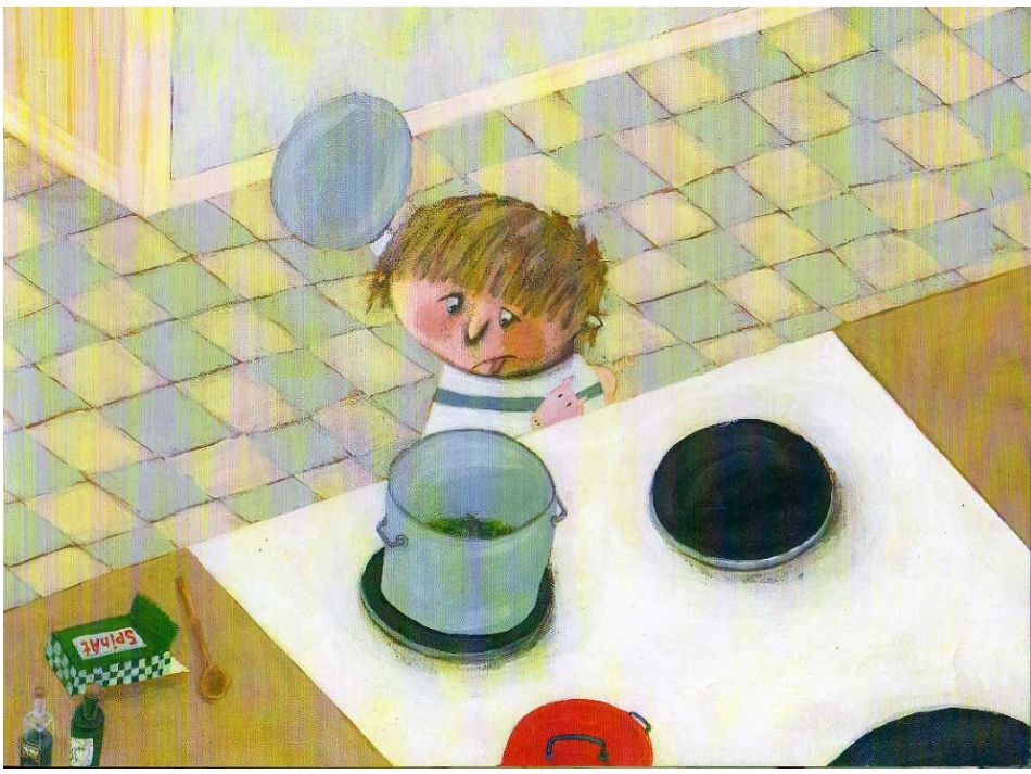 聪明豆绘本《一只很饿很饿的小猪》_第2页