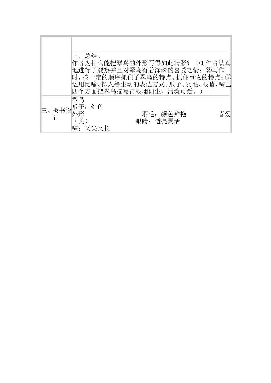 小学三年级语文《翠鸟》助学微课_第3页