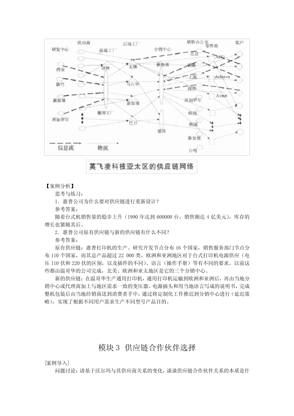 供应链管理案例分析参考答案_第2页
