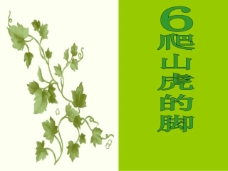 《爬山虎的脚》课件第二课时[1]