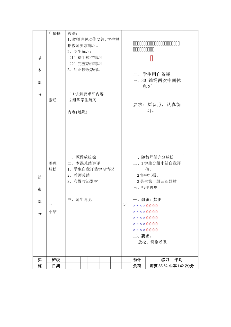 初中体育教案全集八年级_第2页