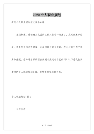 2024个人职业规划_253