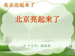 北京亮起来了 (4)