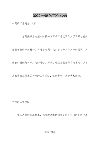 2024一周的工作总结_11