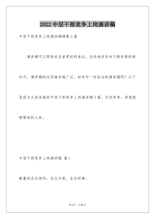 2024中层干部竞争上岗演讲稿_19