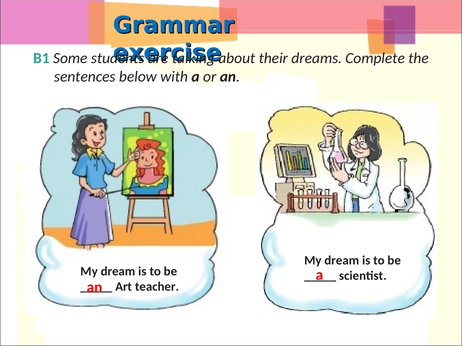 牛津版七上英语Unit1grammarB_第3页