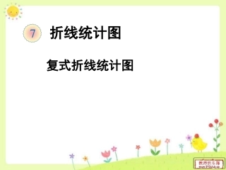 复式折线统计图例2