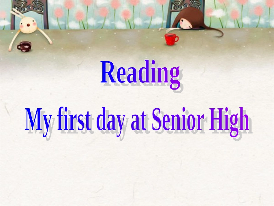 外研版必修一modle1Reading_第2页