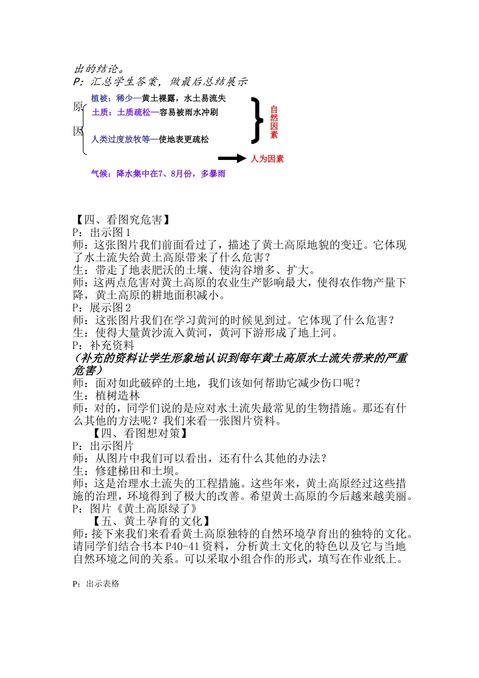 沟壑纵横的黄土高原_第3页