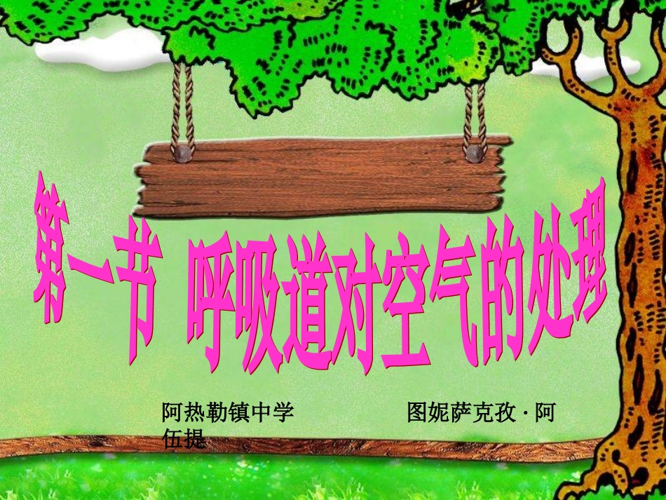 第一节__呼吸道对空气的处理11_第1页