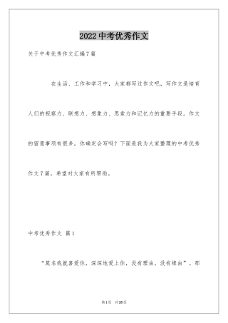 2024中考优秀作文_165