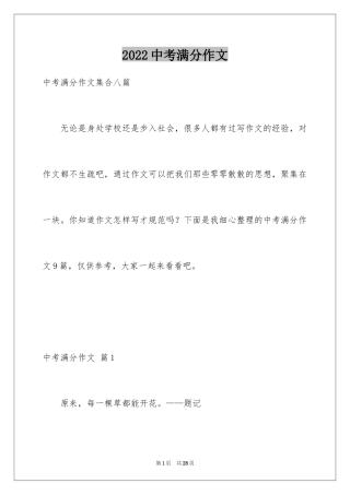 2024中考满分作文_210