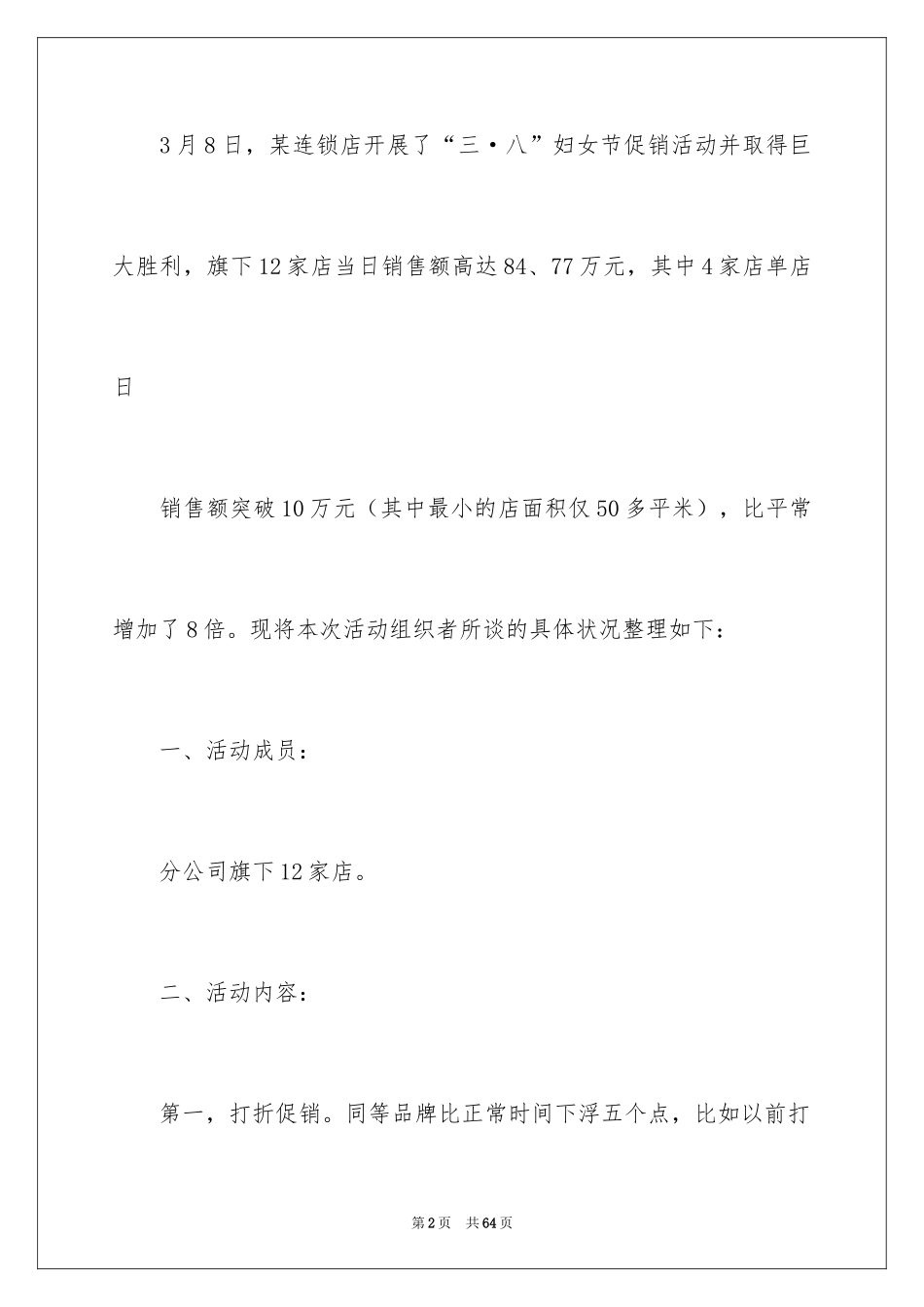 2024促销活动总结_20_第2页