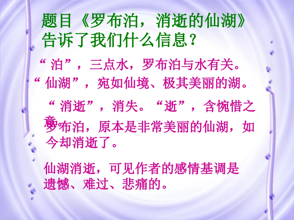 罗布泊，消逝的仙湖_第2页