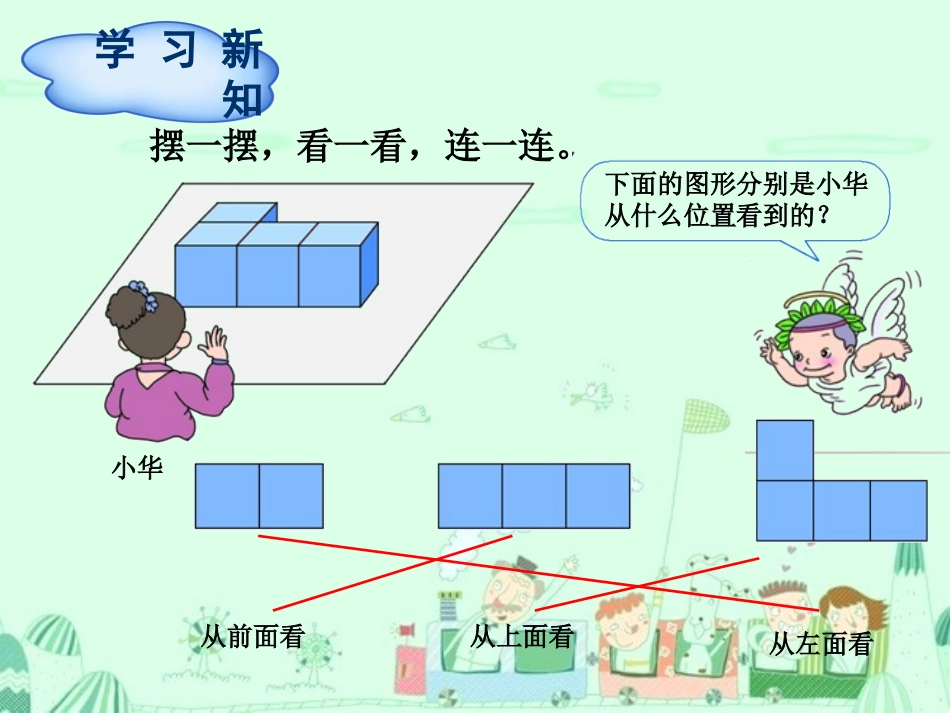 人教四年级数学下册第2单元观察物体（二）_第3页