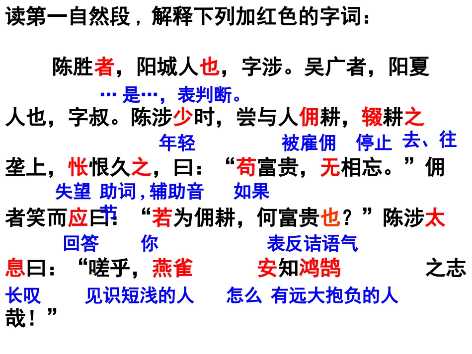 陈涉世家复习课件_第3页