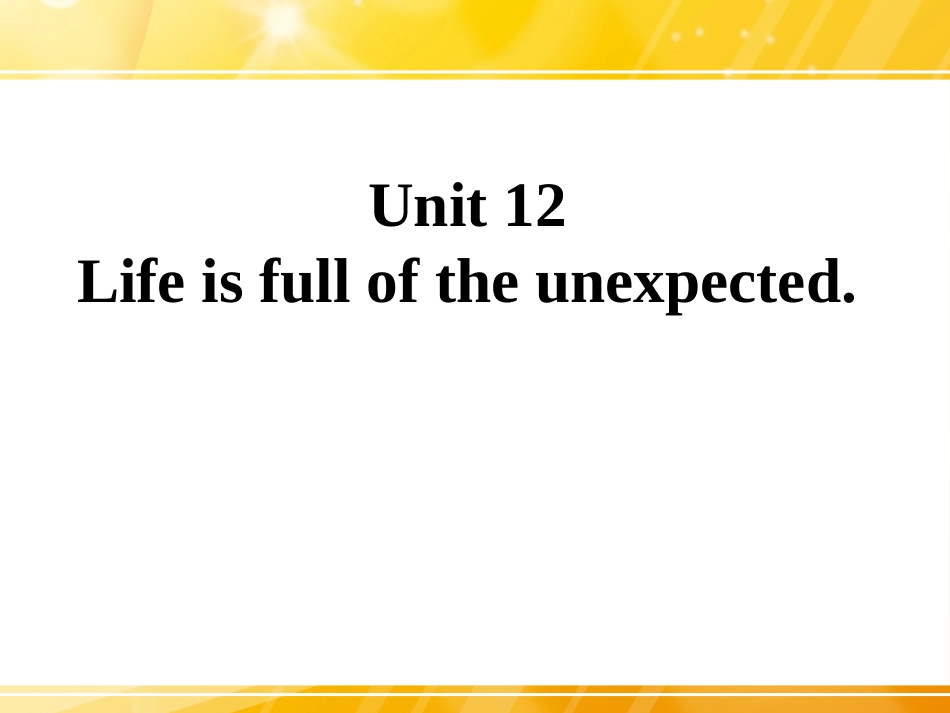 2014人教新目标九年级英语Unit12(全单元)课件_第1页