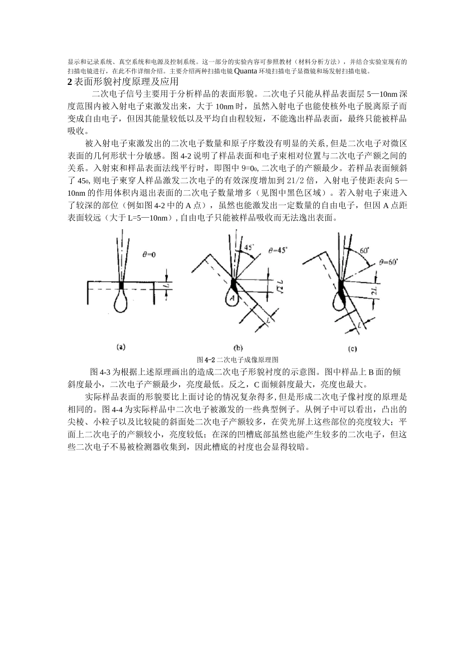 扫描电镜的结构原理及图像衬度观察._第2页