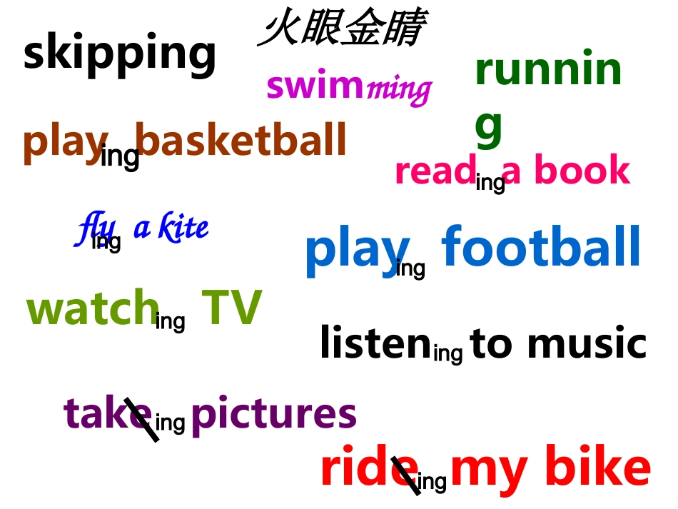 四上M3u2-What's-the-elephant-doing四上_第2页