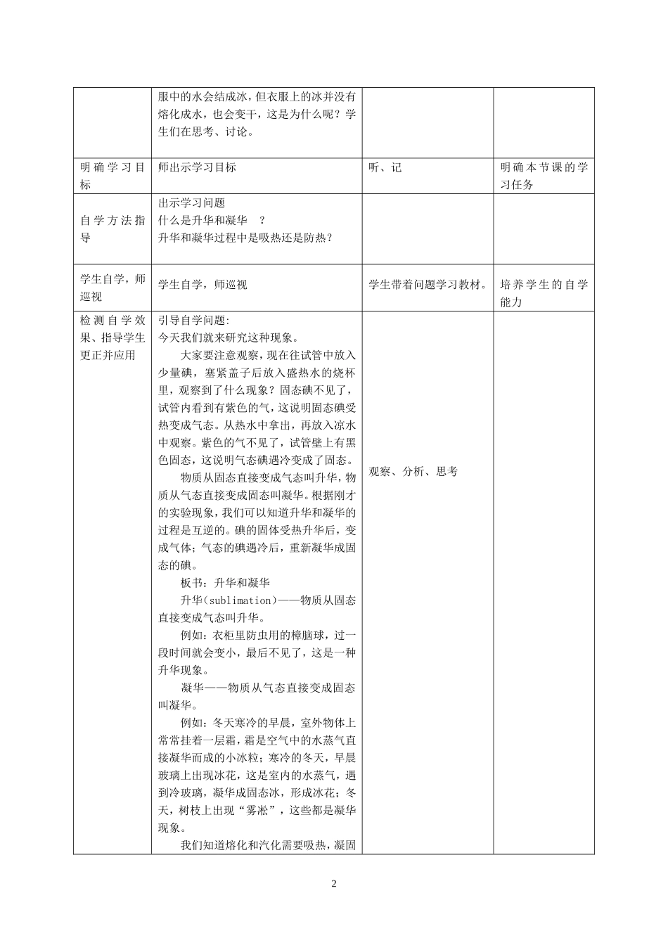 第四章第四节升华和凝华_第2页
