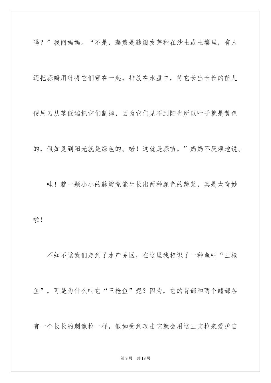 2024买菜作文400字_第3页