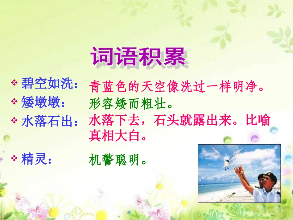 人教版小学语文六年级上册《彩色的翅膀》PPT课件-_第2页