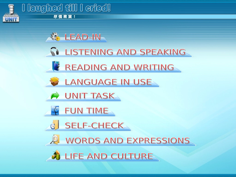 高教版职高英语2(基础模块)第一单元课件_第2页