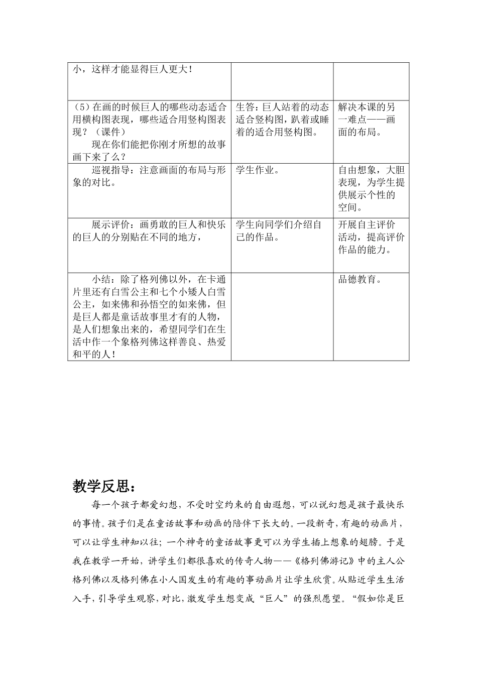 假如我是巨人教案_第3页