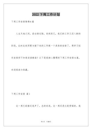 2024下周工作计划_4