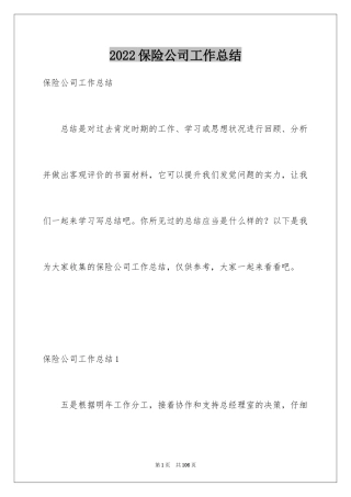 2024保险公司工作总结_17