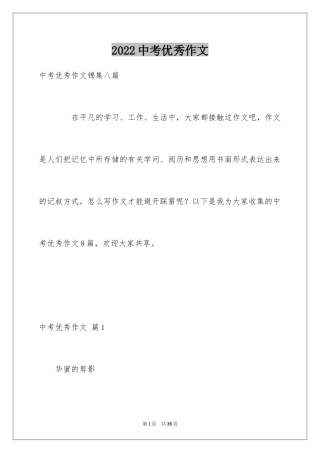 2024中考优秀作文_162