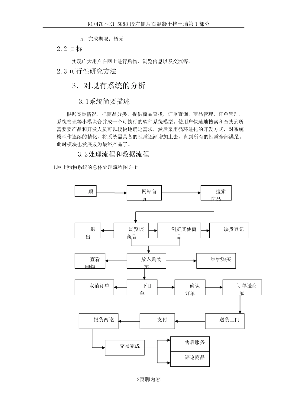 购物网站系统可行性分析报告_第2页