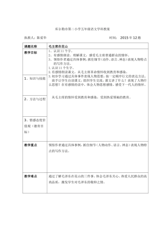 毛主席在花山·