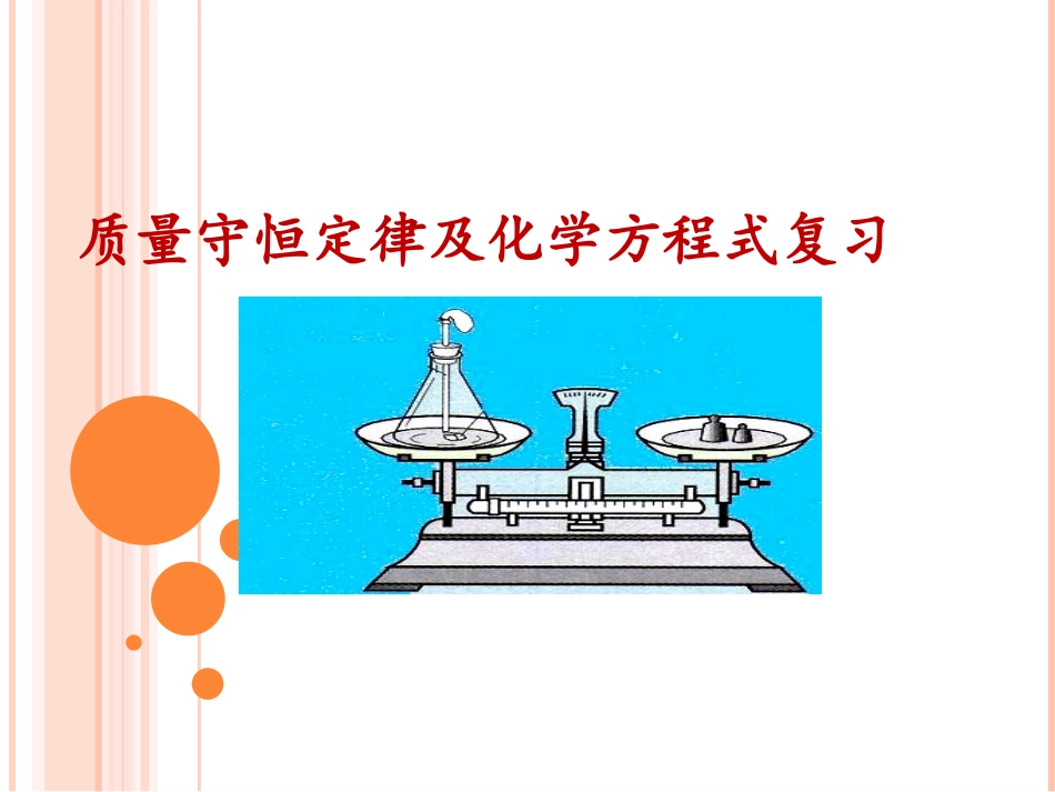 质量守恒定律复习（徐颖）_第2页