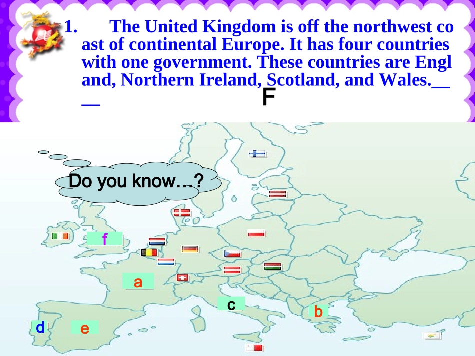 外研版必修三Module1Europe课件（63张）_第2页