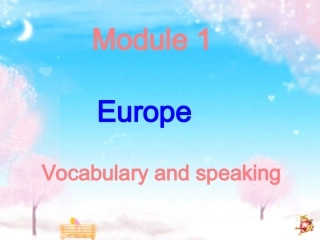 外研版必修三Module1Europe课件（63张）
