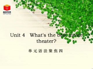 单元语法聚焦四