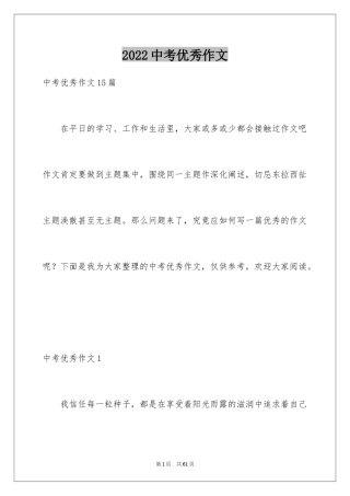 2024中考优秀作文_55