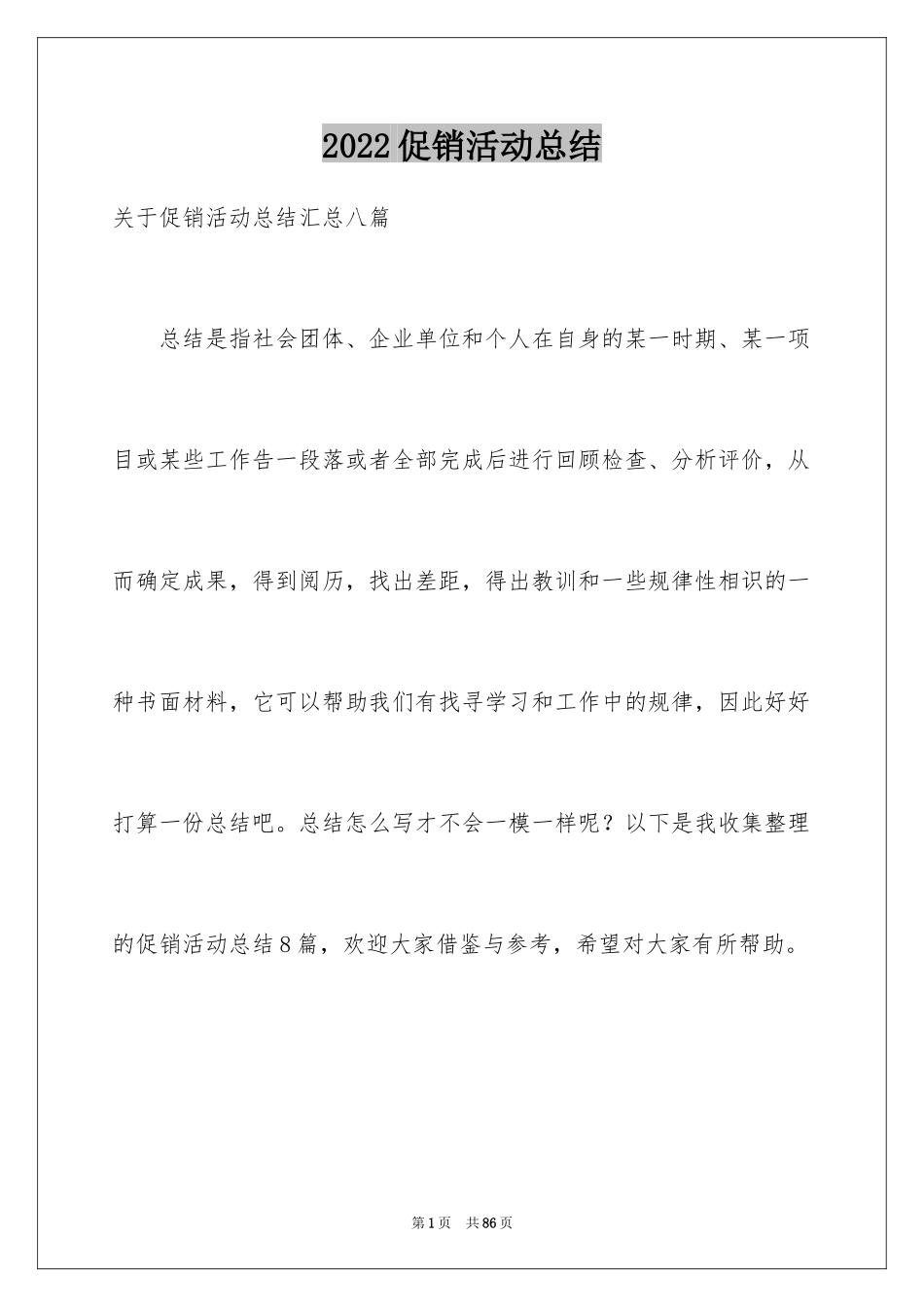 2024促销活动总结_110_第1页