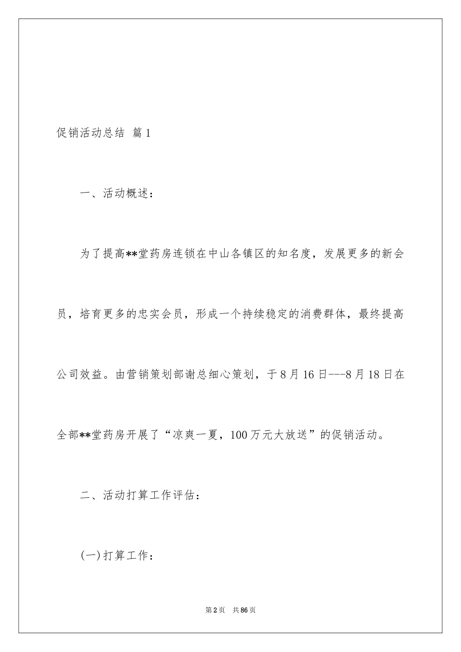 2024促销活动总结_110_第2页