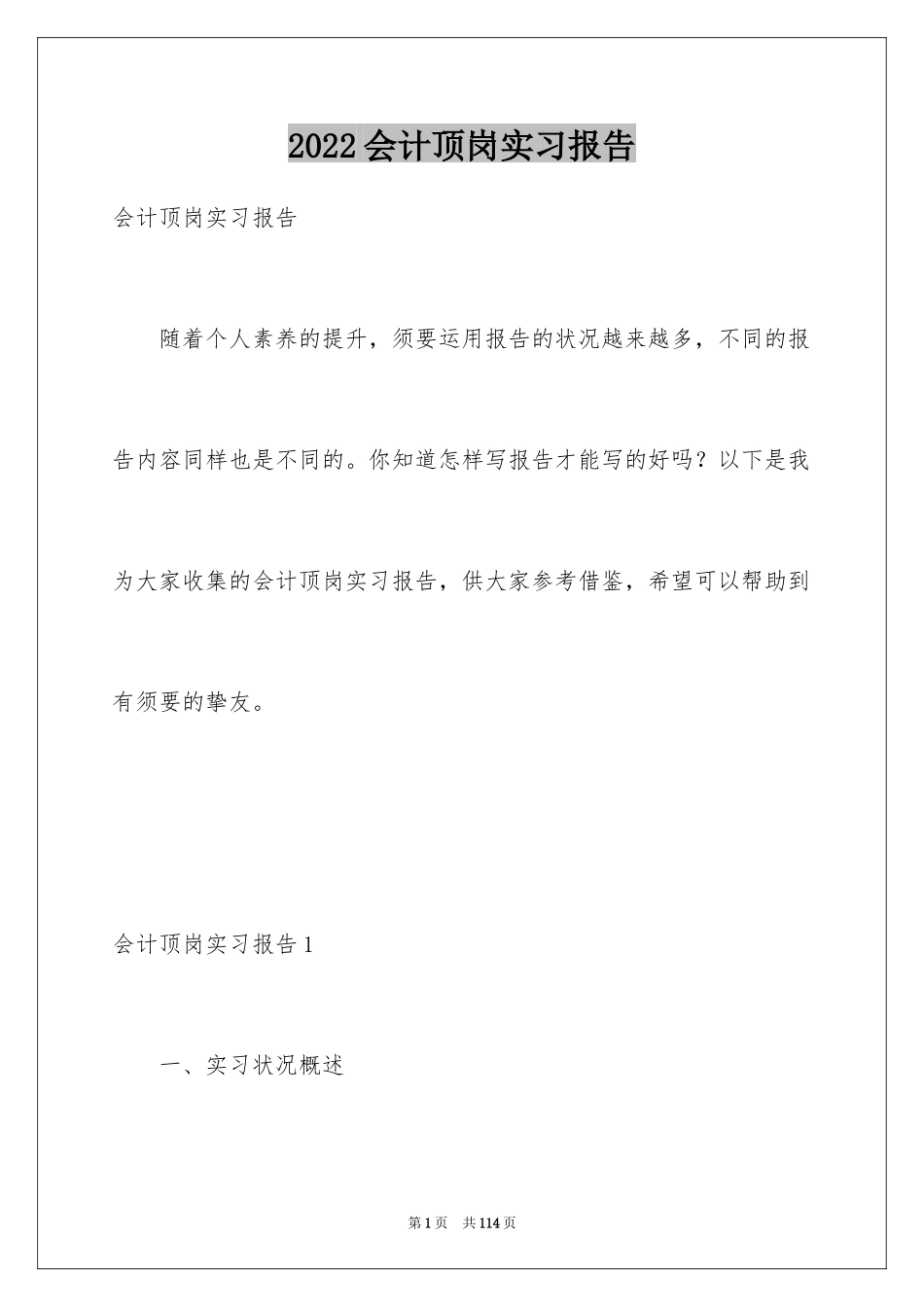 2024会计顶岗实习报告_33_第1页