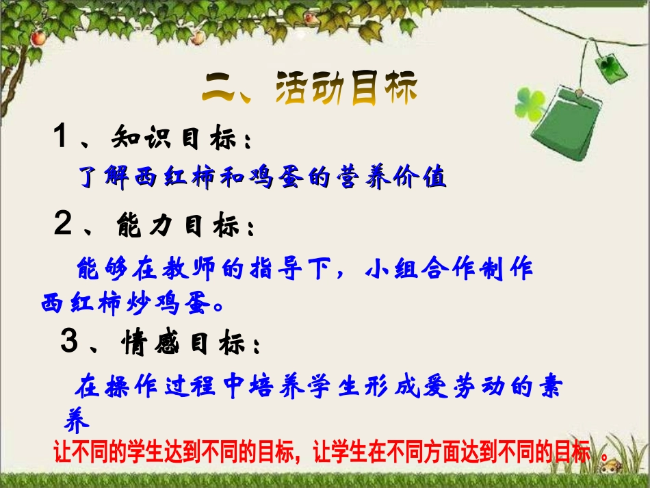 课件《西红柿炒鸡蛋》说课稿_第3页