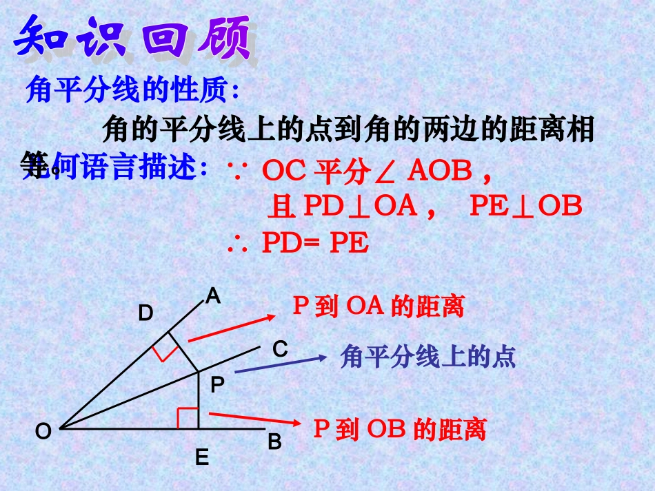 角平分线2课件_第2页