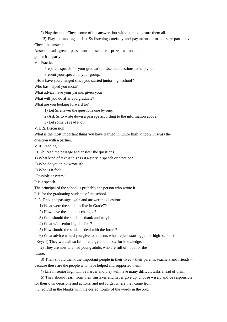 九年级14单元SEctionB(1a-2e)_第2页