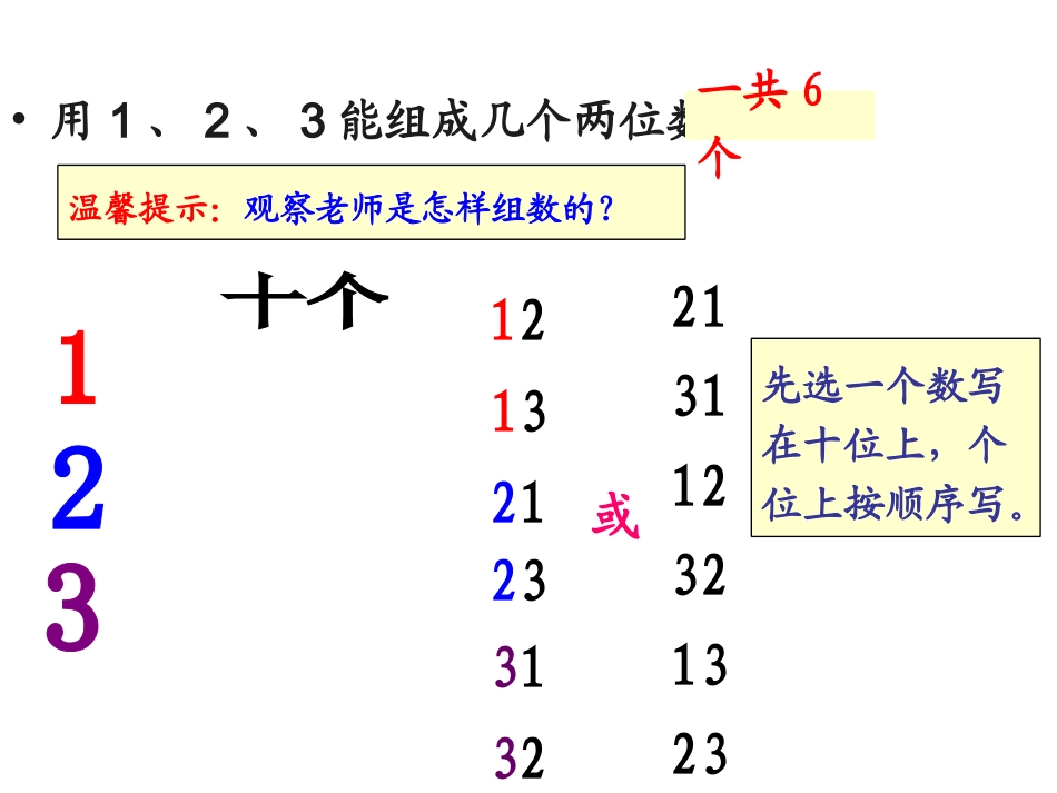 搭配-简单事物的排列数_第3页