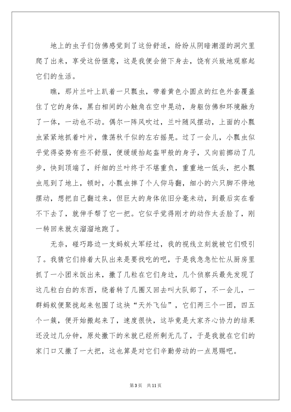 初一暑假作文锦集8篇_第3页