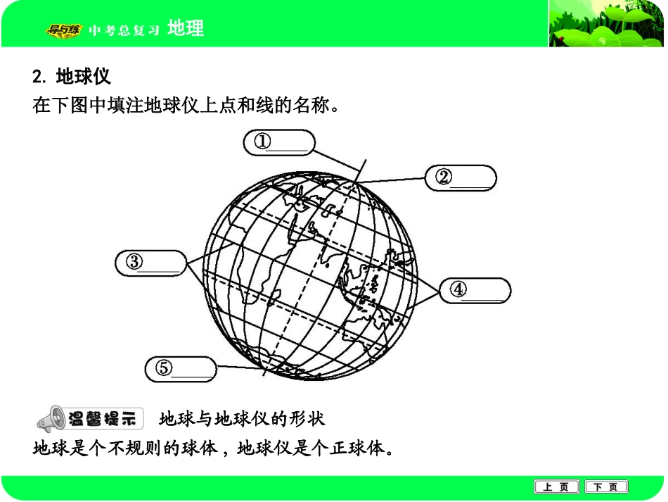 第一单元　地球和地图_第3页